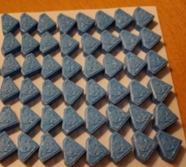 Buy Blue Punisher MDMA pills online in Willington