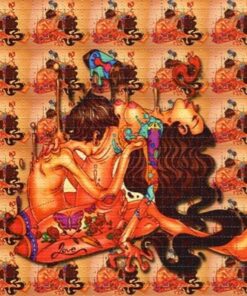 vintage LSD blotter art California